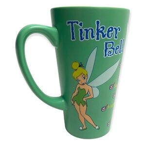Tinkerbell coffee mug tea cup Disney green fairy